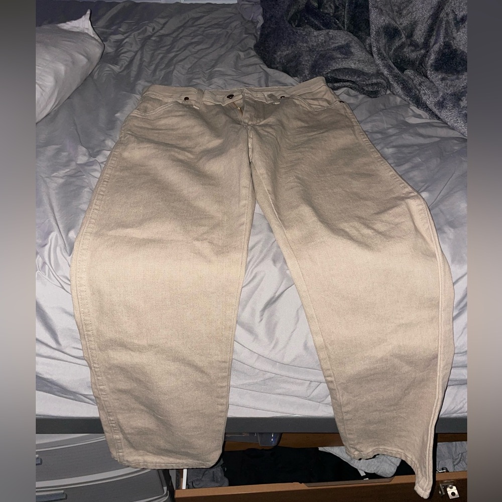 Wrangler Khaki Boot Cut Jeans SIZE 32/30 (Original Cowboy Cut)